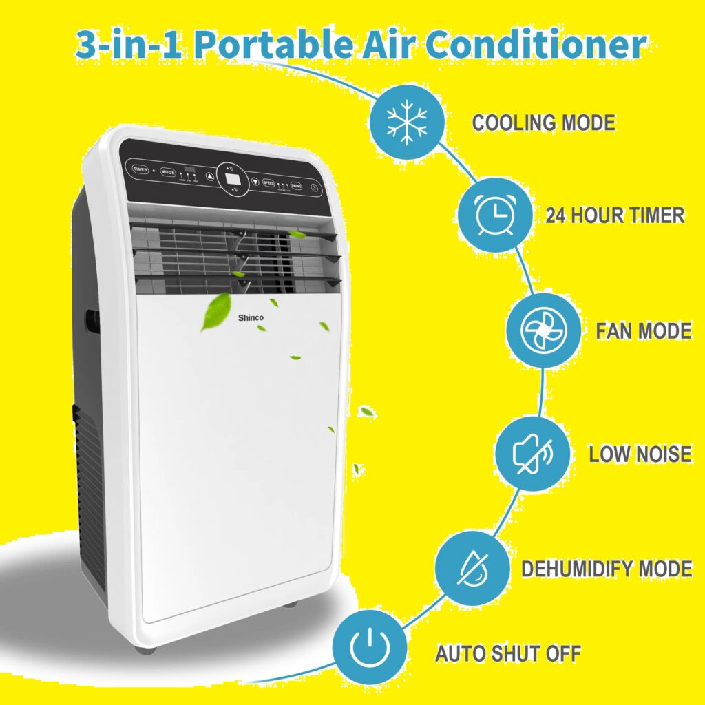 Shinco Quietest Portable Air Conditioner