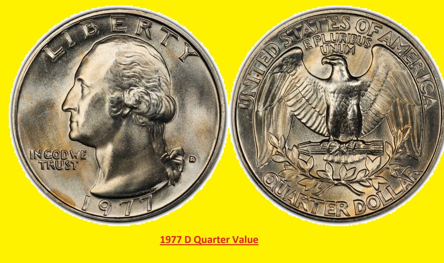 How Much Is 1977 quarter Value/Worth Today July 2023? (1977 Quarter no