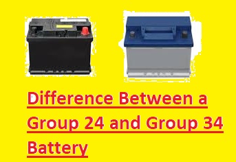 Difference Between a Group 24 and Group 34 Battery