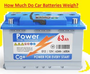 How Much Do Car Batteries Weigh