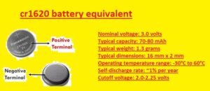 what is cr1620 battery 