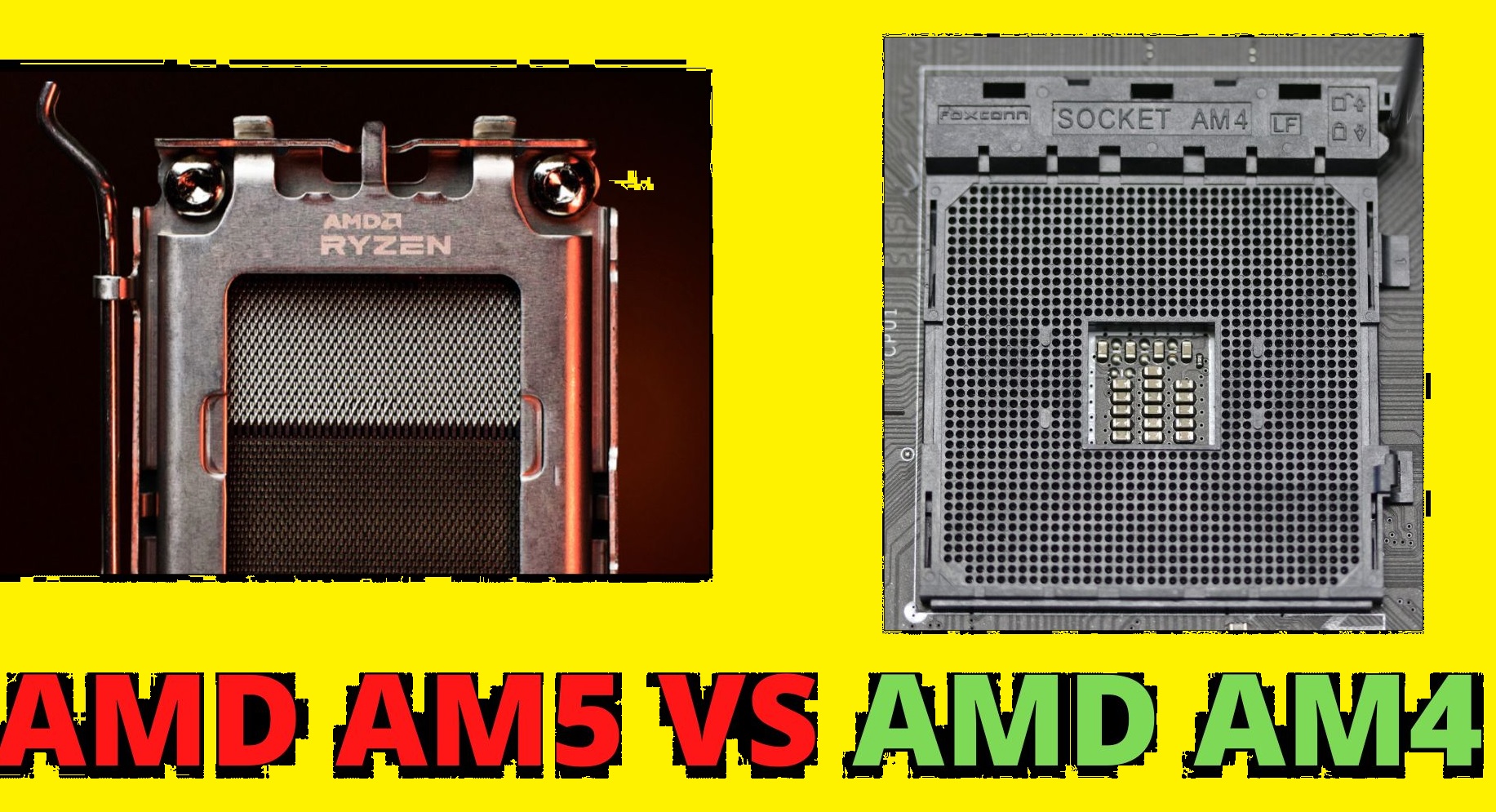 AM4 vs AM5 - Learn the difference between AMD's latest sockets