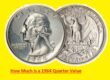 How Much is a 1964 Quarter Value