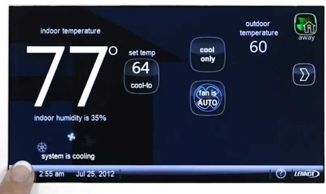 Lennox Icomfort wifi Thermostat Lennox Icomfort wifi Thermostat