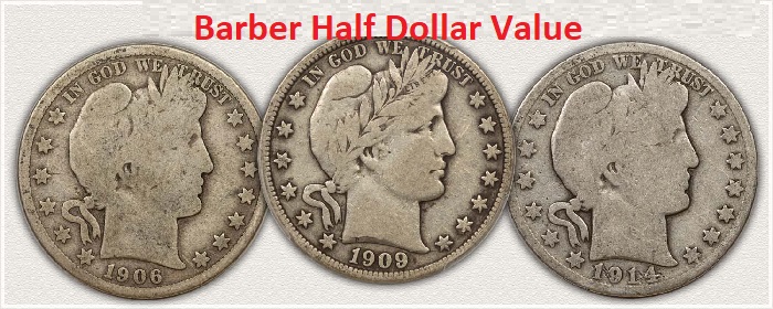  Barber Half Dollar Value