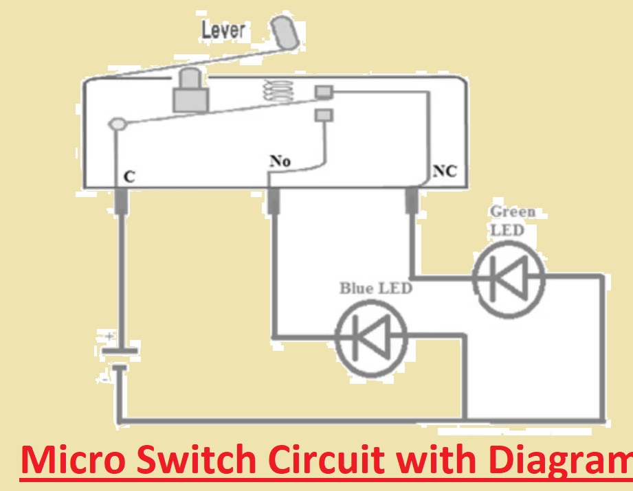 Micro Switch Circuit with Diagram