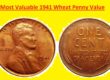 Most Valuable 1941 Wheat Penny Value
