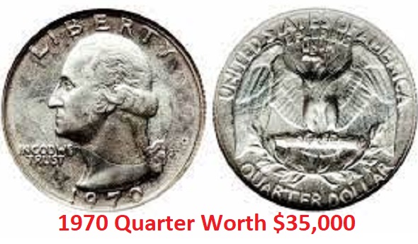 1970 Quarter Worth $35,000