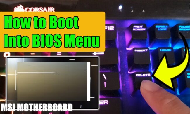 MSI Boot Menu Key MSI Boot Menu Key