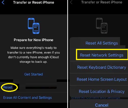 how to update cell towers on the iphones 15 pro max