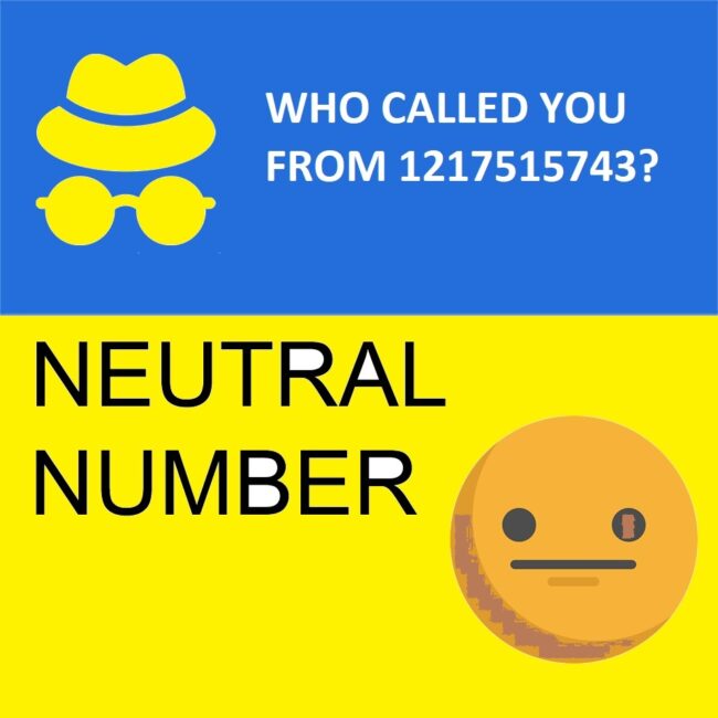 WHO CALLED YOU FROM 1217515743