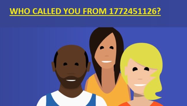 WHO CALLED YOU FROM 1772451126