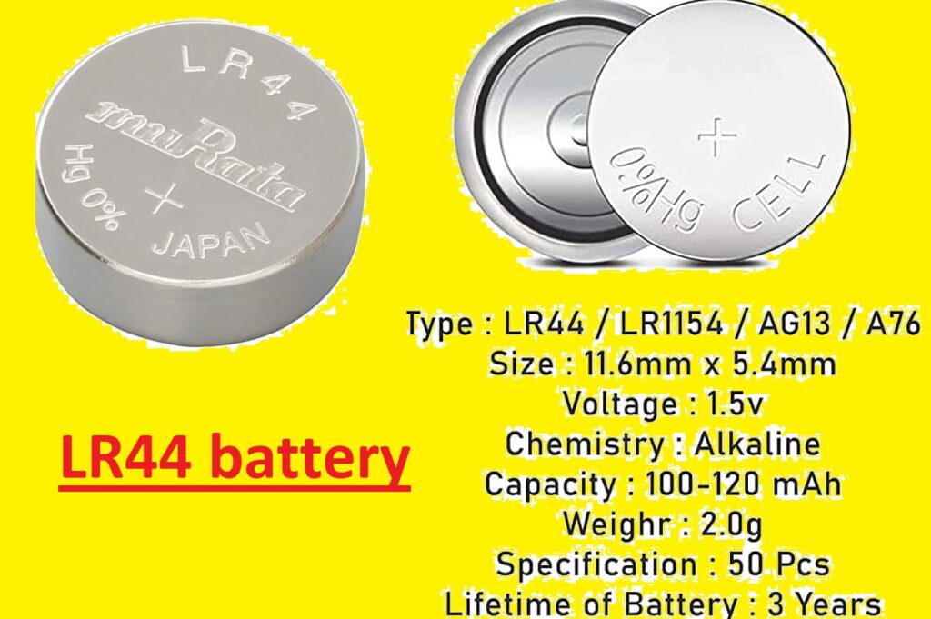 LR44 battery 