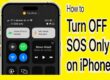 How to Fix SOS Only on an iPhone