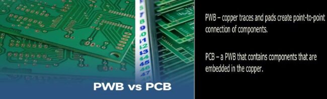 PWB vs PCB