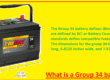 What is a Group 34 battery