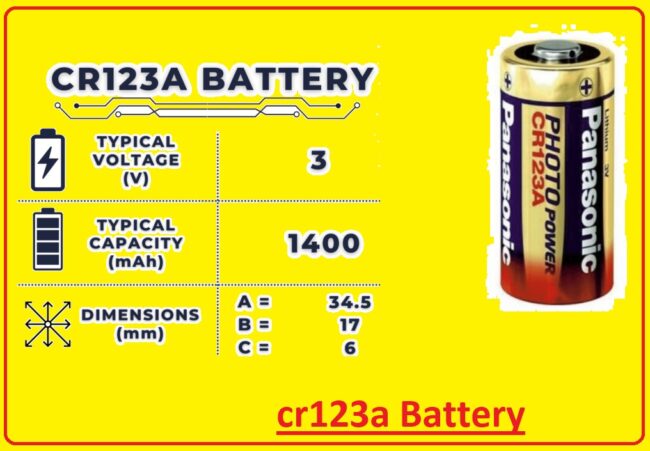 cr123a battery