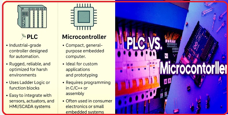 PLC vs Microcontroller PLC vs Microcontroller