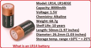 What is an LR14 battery