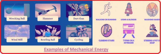 Examples of Mechanical Energy