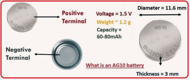 What is an AG10 battery