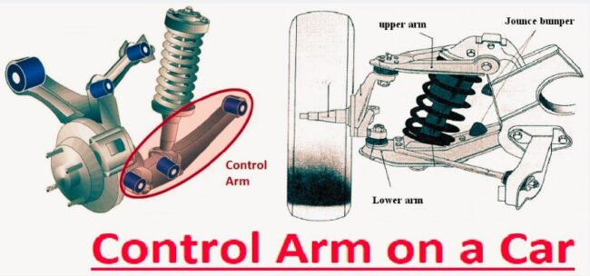 Control Arm on a Car