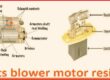Parts blower motor resistor