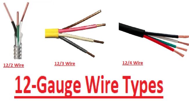 12-Gauge Wire Type 12-Gauge Wire Type