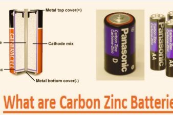 What are carbon zinc batteries