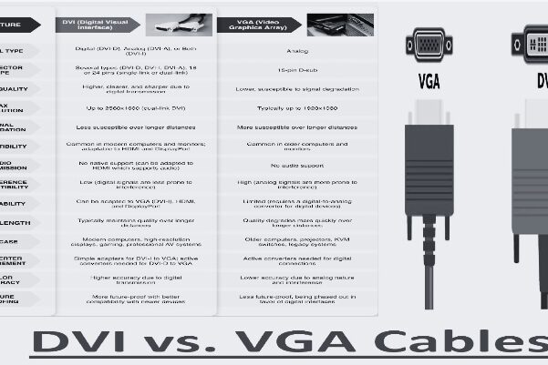 DVI vs. VGA Cables