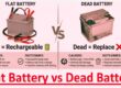 Flat Battery vs Dead Battery
