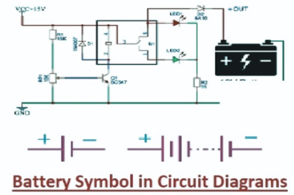 Battery Symbol in Circuit Diagrams