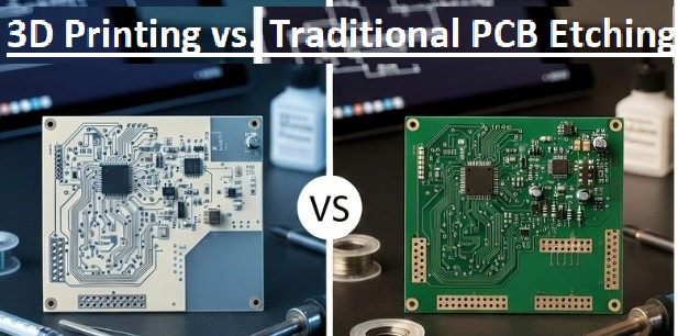 3D Printing vs Traditional PCB Etching