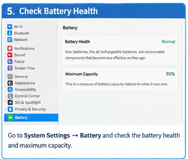 Check mac battery health