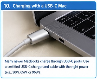 IS Charging on a USB-C Mac