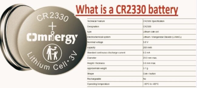 What is a CR2330 battery What is a CR2330 battery