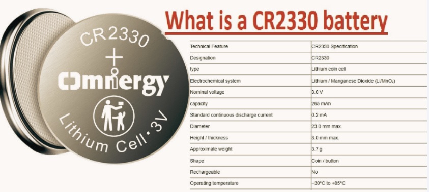 What is a CR2330 battery What is a CR2330 battery