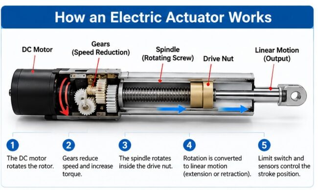 How an Electric Actuator Works How an Electric Actuator Works
