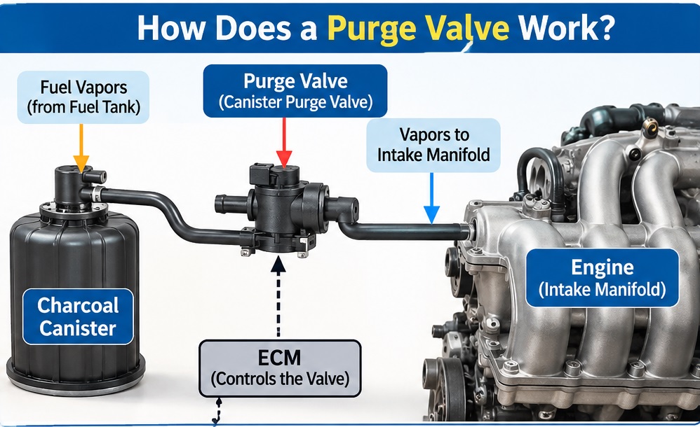 Purge Valve working process