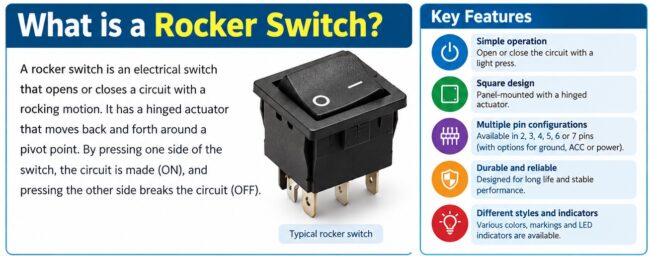 What is a Rocker Switch What is a Rocker Switch