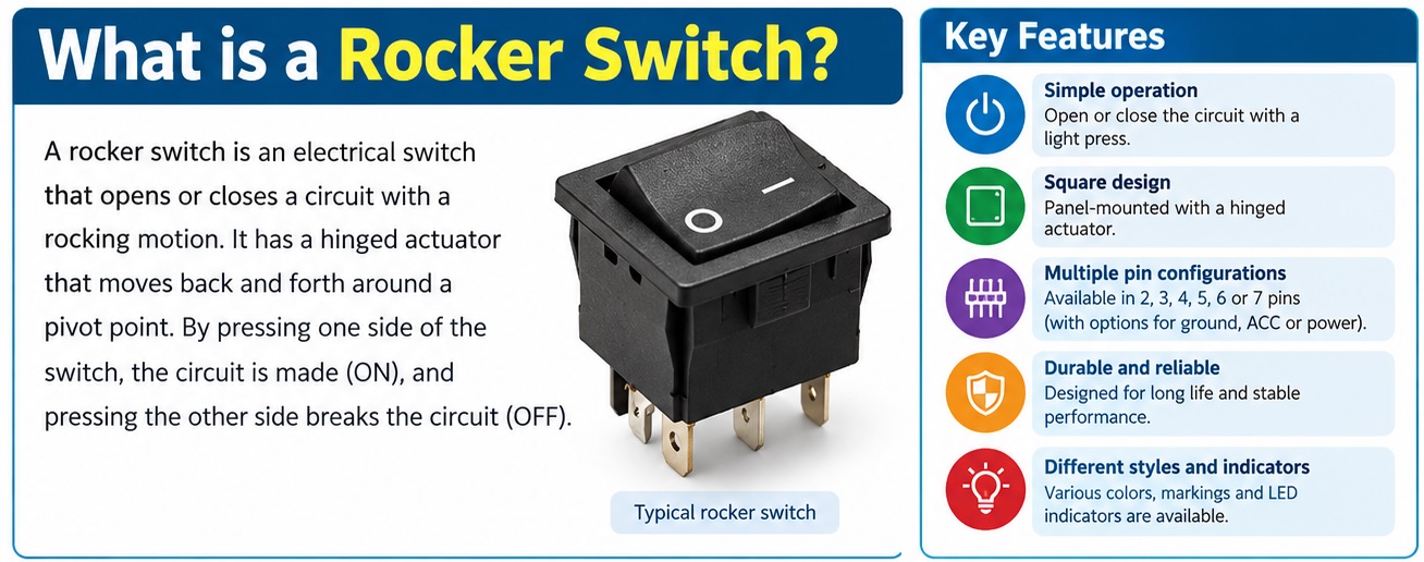 What is a Rocker Switch What is a Rocker Switch