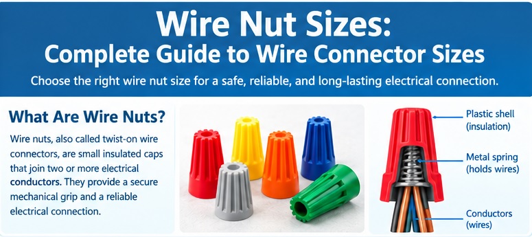 Wire Nut Sizes